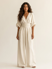 Elegant Wide-Leg Jumpsuit - Amara