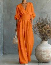Elegant Wide-Leg Jumpsuit - Amara