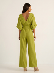 Elegant Wide-Leg Jumpsuit - Amara