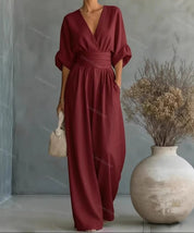 Elegant Wide-Leg Jumpsuit - Amara