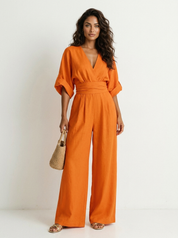 Elegant Wide-Leg Jumpsuit - Amara