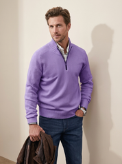 Elegant Zip-Up Sweater - Matteo