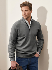 Elegant Zip-Up Sweater - Matteo