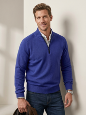 Elegant Zip-Up Sweater - Matteo