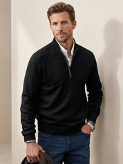 Elegant Zip-Up Sweater - Matteo