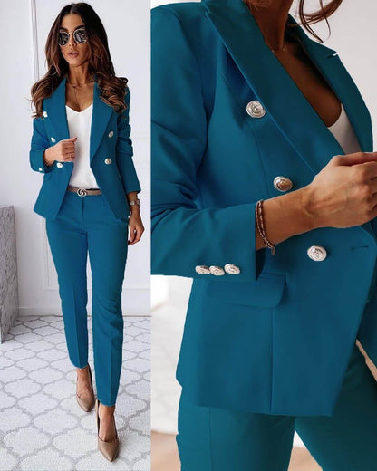 Elegant tailored pantsuit set - Alessia