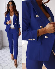 Elegant tailored pantsuit set - Alessia