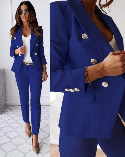 Elegant tailored pantsuit set - Alessia