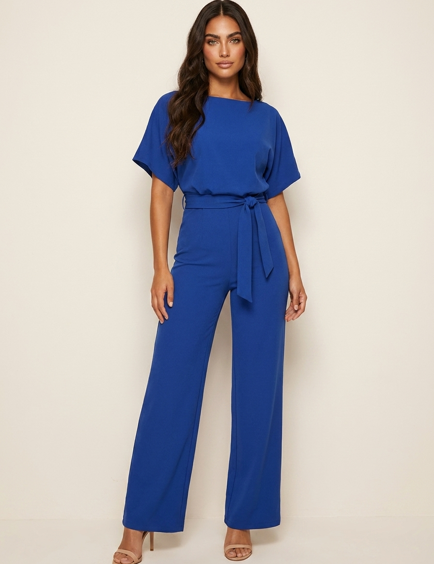 Elegant wide-leg jumpsuit - Rosalie