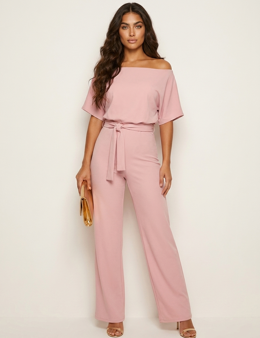 Elegant wide-leg jumpsuit - Rosalie