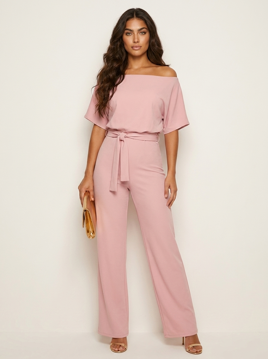 Elegant wide-leg jumpsuit - Rosalie