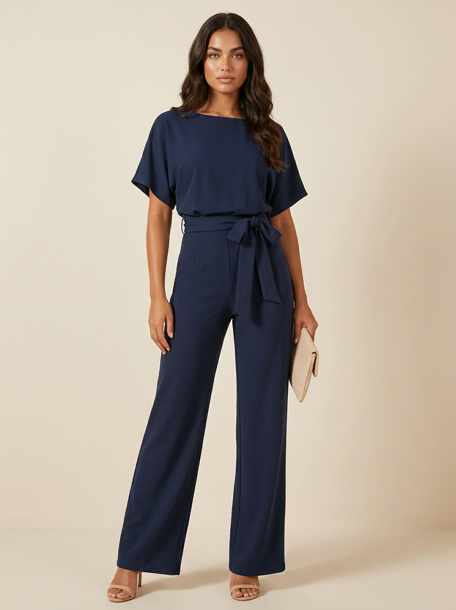 Elegant wide-leg jumpsuit - Rosalie