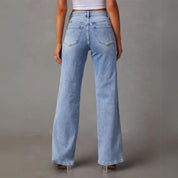 Fayline | Women's Flared Jeans in Premium Denim 3