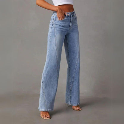 Fayline | Women's Flared Jeans in Premium Denim 4