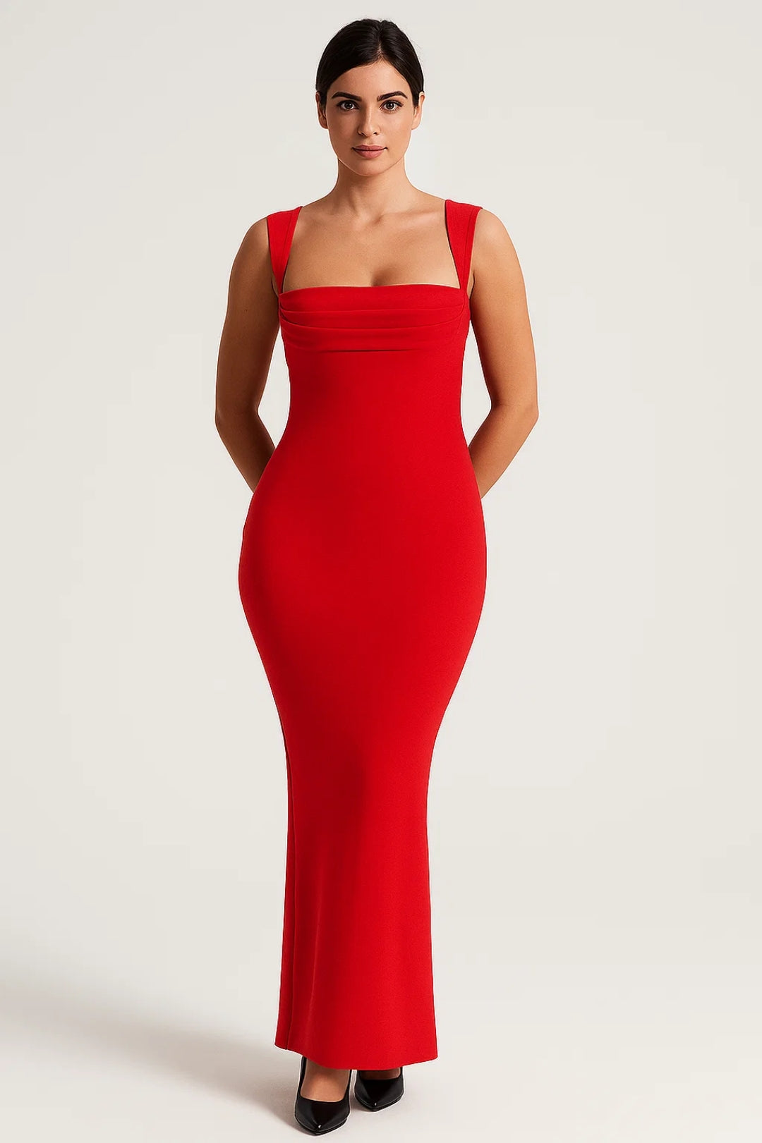 Figure-Hugging Maxi Dress - Valentina