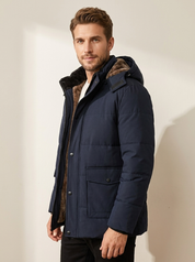 Fleece-Lined Winter Parka - Victor
