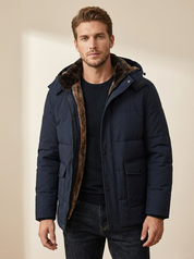 Fleece-Lined Winter Parka - Victor