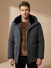 Fleece-Lined Winter Parka - Victor
