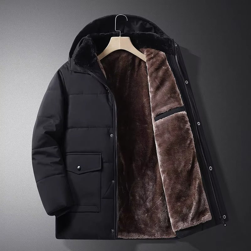 Fleece-Lined Winter Parka - Victor
