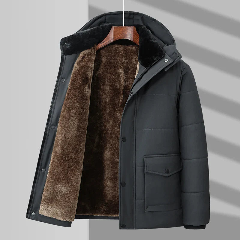 Fleece-Lined Winter Parka - Victor