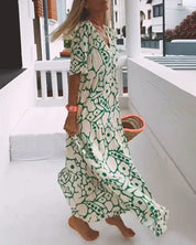 Floral Print Maxi Dress - Isabella