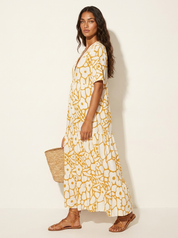 Floral Print Maxi Dress - Isabella