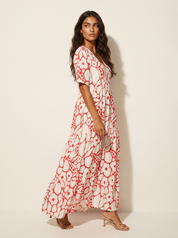 Floral Print Maxi Dress - Isabella