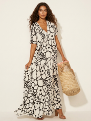 Floral Print Maxi Dress - Isabella
