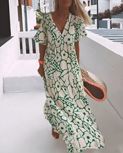 Floral Print Maxi Dress - Isabella