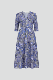 Floral elegant midi dress - Evelina