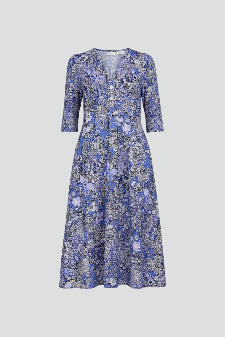 Floral elegant midi dress - Evelina