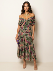 Flowing Goddess Maxi Dress - Serena