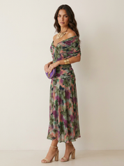 Flowing Goddess Maxi Dress - Serena