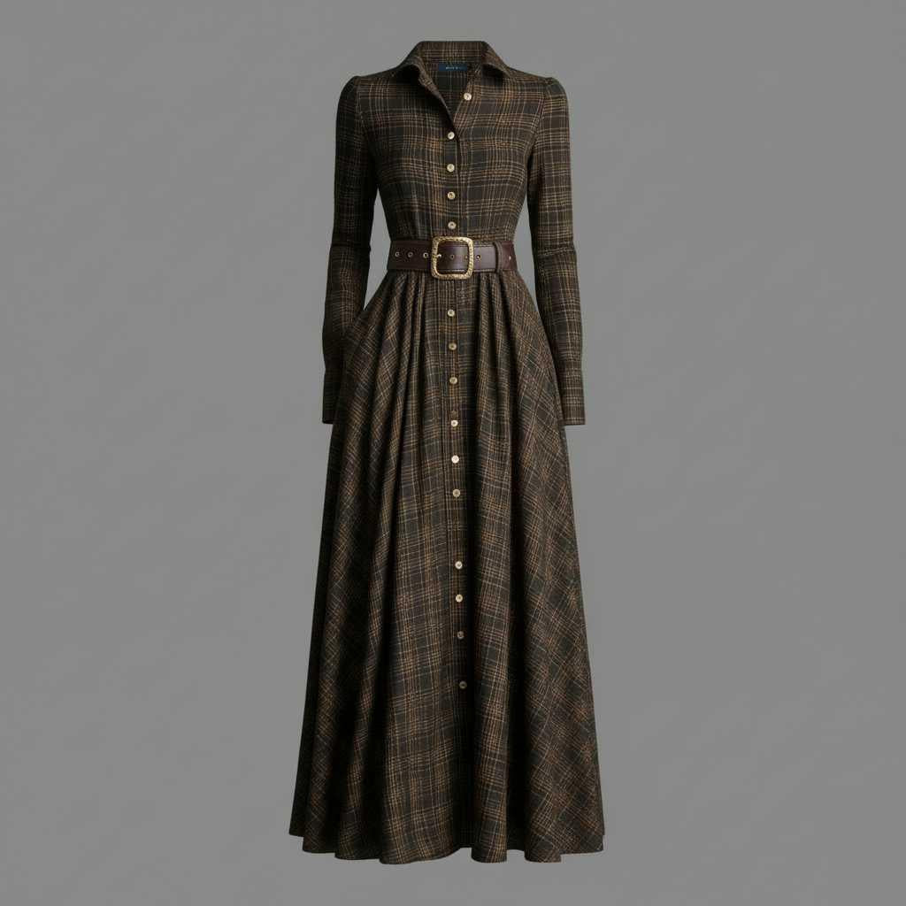Jannali | Women's Long Sleeve Maxi Dress