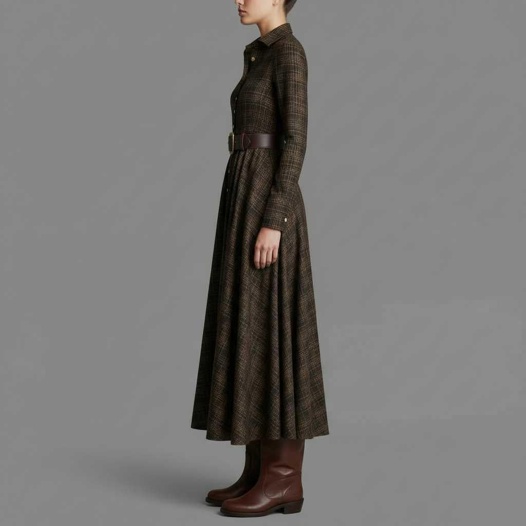 Jannali | Women's Long Sleeve Maxi Dress