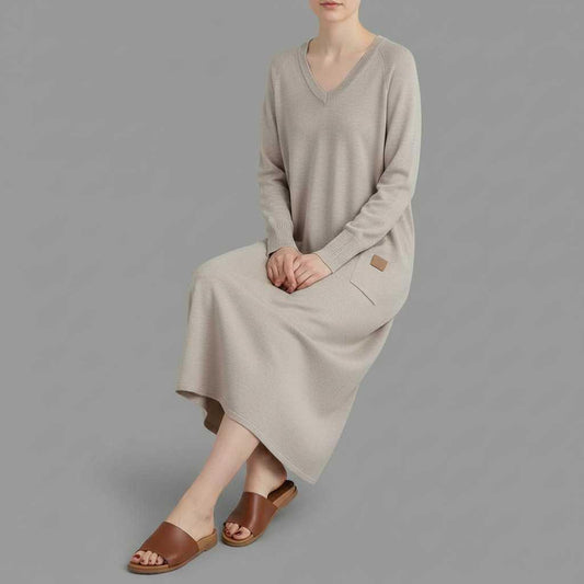 Kymari | Women's Casual V-Neck Maxi Dress