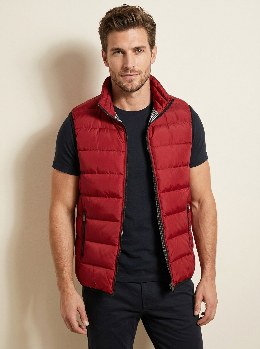 Lightweight Puffer Vest for Men - Ethan