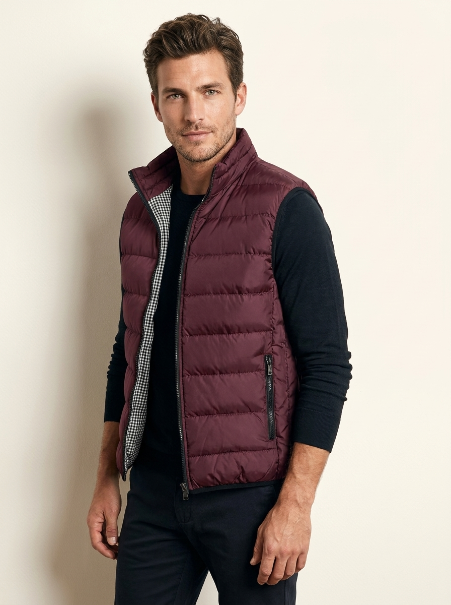 Lightweight Puffer Vest for Men - Ethan