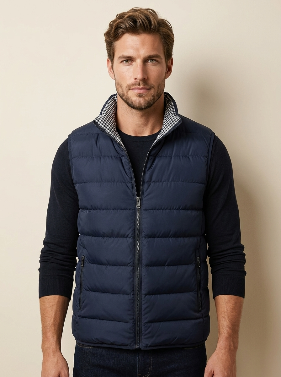 Lightweight Puffer Vest for Men - Ethan