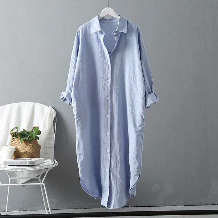 Lightweight, oversized blouse dress - Nora