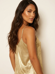 Luxe Satin Cami Top - Vivienne