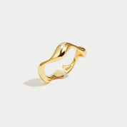 Minimalist Open Ring - Luna