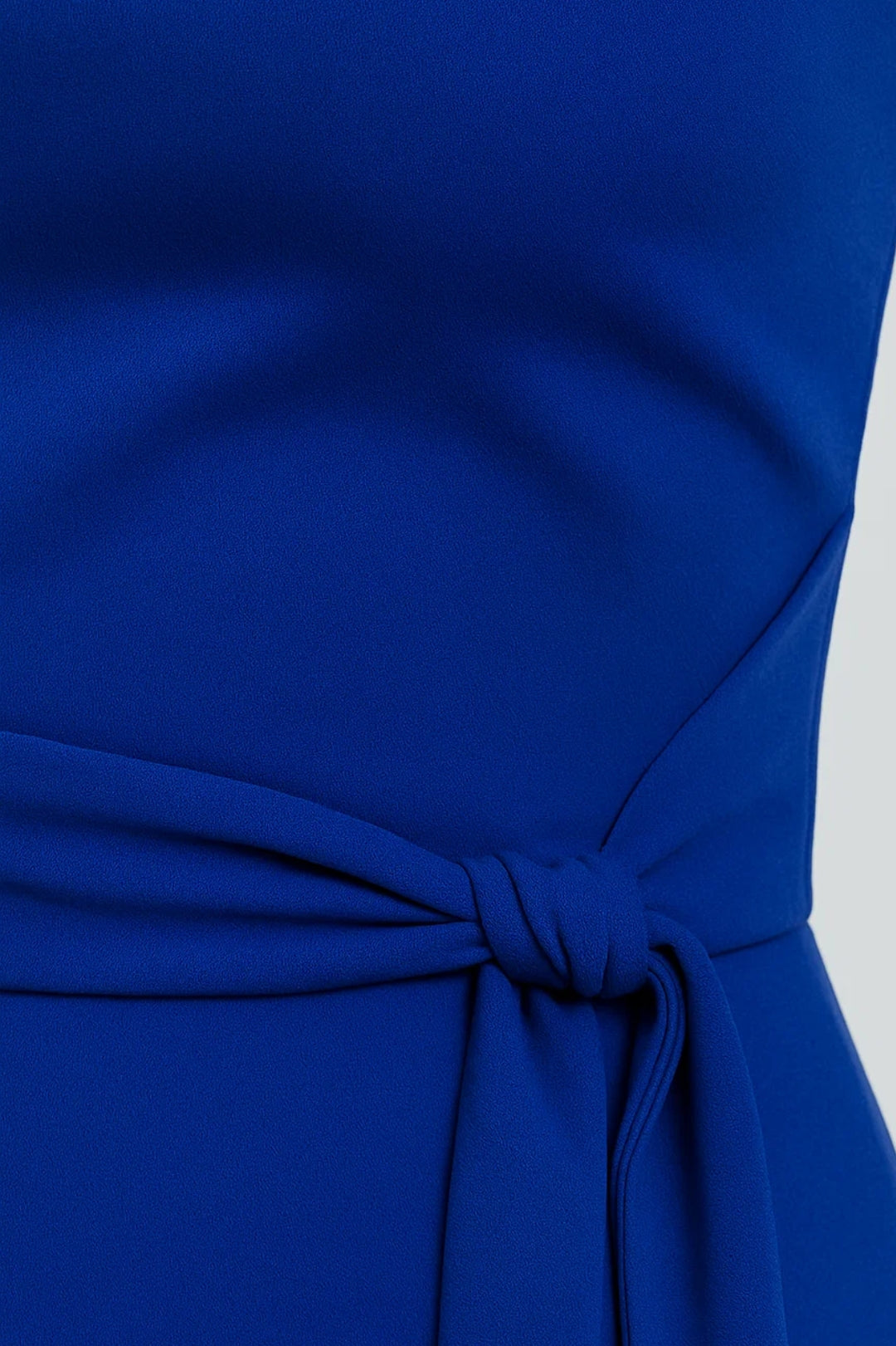 One-shoulder maxi dress with a waist belt - Celeste