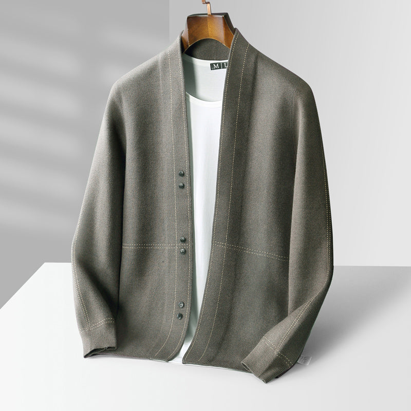 Open Front Knit Cardigan - James