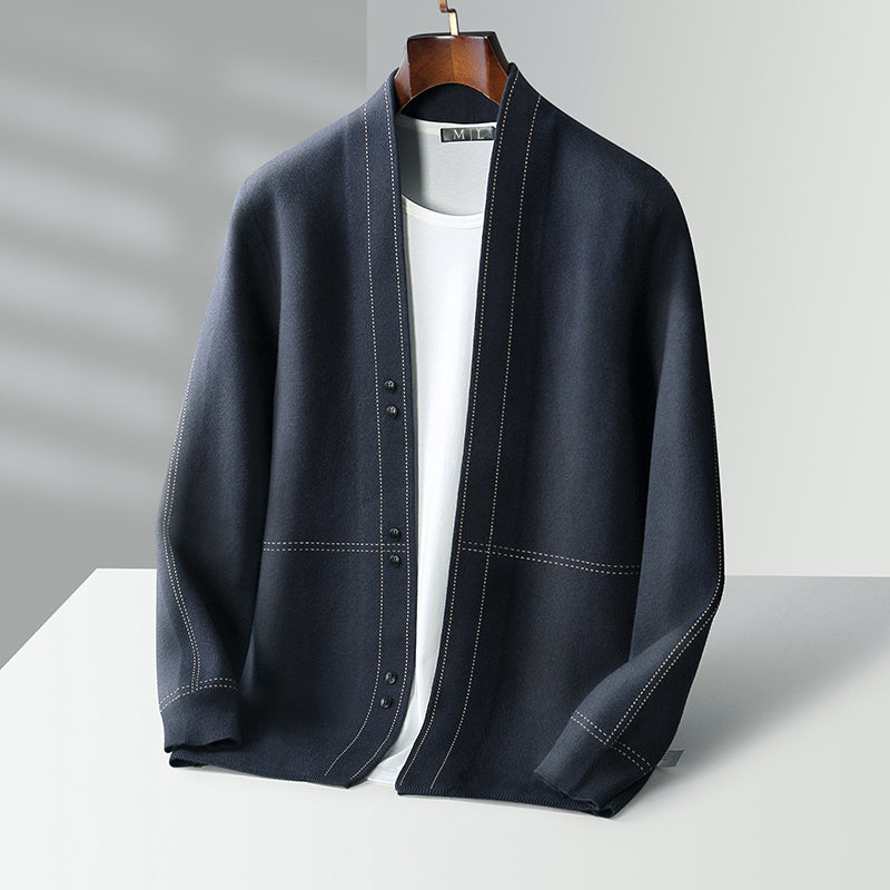 Open Front Knit Cardigan - James