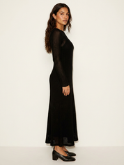 Open Knit Maxi Dress - Mila