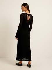 Open Knit Maxi Dress - Mila
