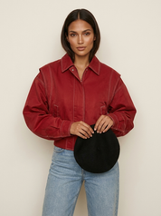 Oversized Bomber Jacket - Nova