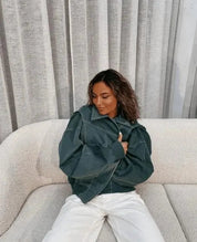 Oversized Bomber Jacket - Nova