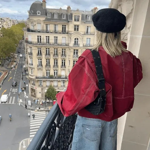 Oversized Bomber Jacket - Nova